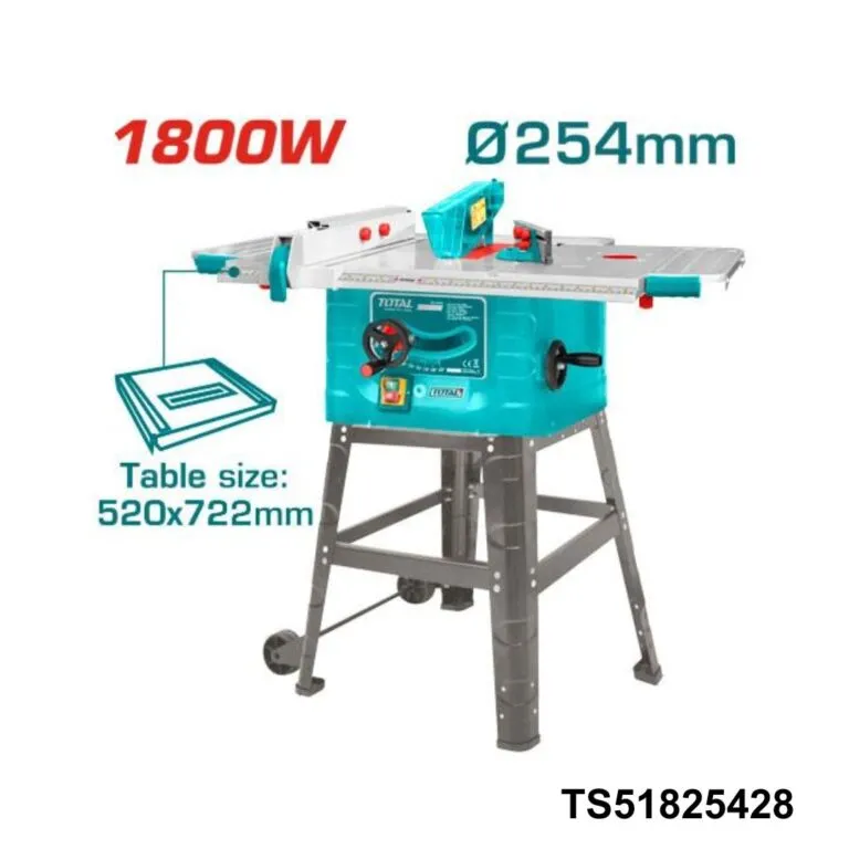 TOTAL SCIE A TABL 1800W 254MM TS51825428